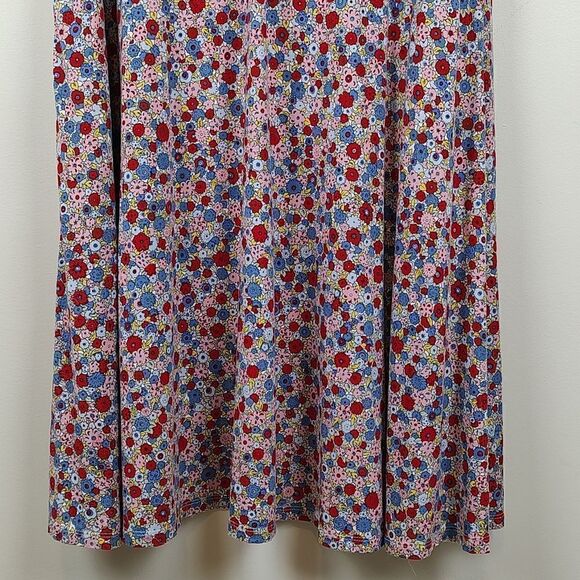 Boden Plus Size Floral Ruffle Short Sleeve  Dress Size 20/22L - Picture 9 of 14